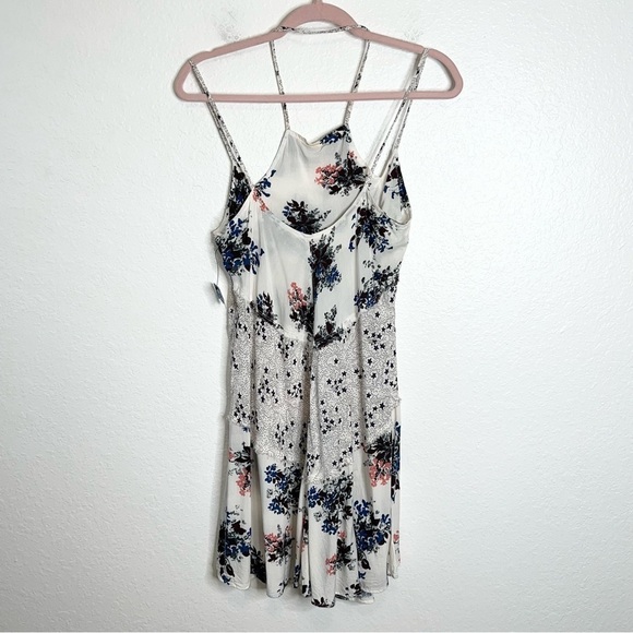 Free People Dress Women XS Slip Floral Stars White Strappy Intimately J - Picture 8 of 11